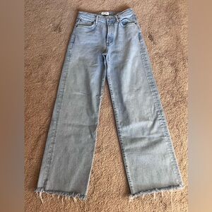 Agolde Light Blue Flare & Wide Leg Jeans